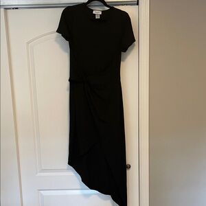 NWOT! Gilli BlackTie Waist Asymmetrical Dress